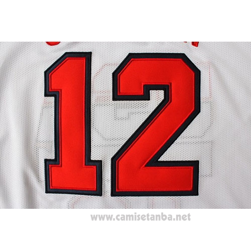 Camiseta USA 1992 John Stockton #12 Blanco